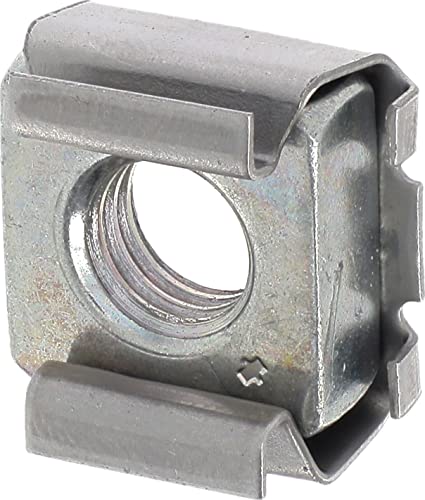 Käfigmutter aus Metall für Fahrzeuge, Renault/Peugeot/PSA, M8-1,25, 15 Stück, Silber von Restagraf