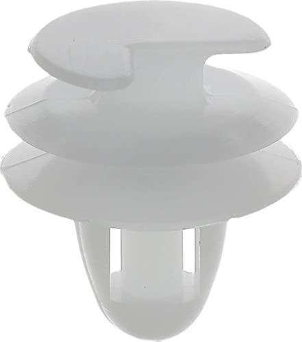 Klammer für Türbeschläge, im Beutel für Fahrzeuge Peugeot/PSA/Citroen, 8,2 mm, weiß, 20 Stück von Restagraf