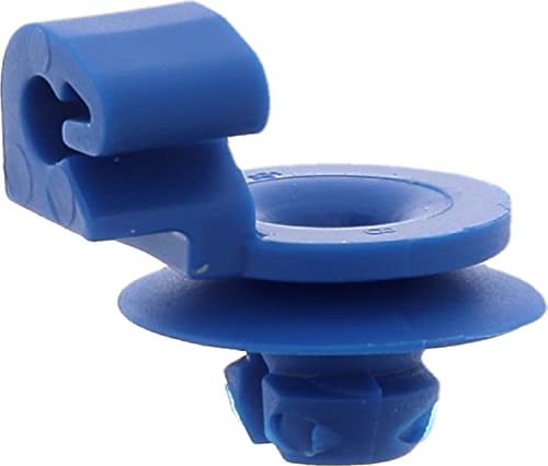 Klammer für Türschloss, für Fahrzeuge von Peugeot/PSA/Citroen, 3 mm, Blau, 12 Stück von Restagraf