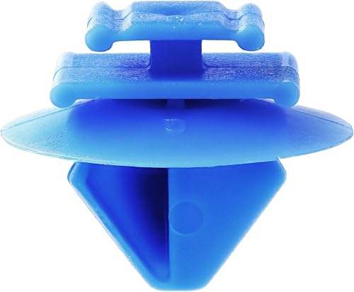 Restagraf - Klammern für Zierleisten, für bestimmte Fahrzeuge, Citroen, DS, Fiat, Peugeot, Renault – Ø 8,5 mm, Länge 15,75 mm – Ref. 1492 – [Beutel mit 15] – [Blau] von Restagraf