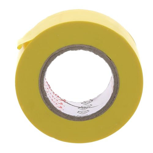 Restagraf PVC-Klebeband im Beutel, 10 m x 19 mm x 0,15 mm, Gelb, 2 Stück von Restagraf