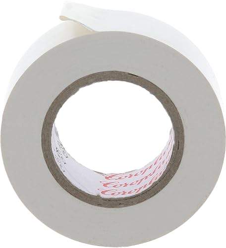 Restagraf PVC-Klebeband im Beutel, 10 m x 19 mm x 0,15 mm, Weiß, 2 Stück von Restagraf
