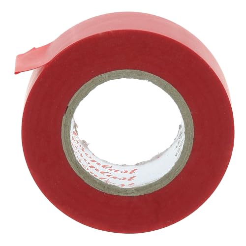 Restagraf PVC-Klebeband in Blisterverpackung, 10 m x 19 mm x 0,15 mm, Rot, 1 Stück von Restagraf