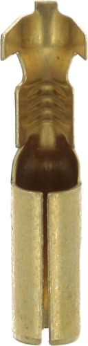 Zylindrischer Kabelschuh, weiblich, 4 mm Durchmesser, 1 bis 2,5 mm², 100 Stück von Restagraf