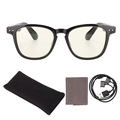 Restokki Bluetooth-Sonnenbrille Photochrome Sonnenbrille Intelligente Bluetooth-Brille Anti-Blaulicht-Freisprechbrille Smart Open-Kopfhörer-Lautsprecher für Reisefahrten von Restokki