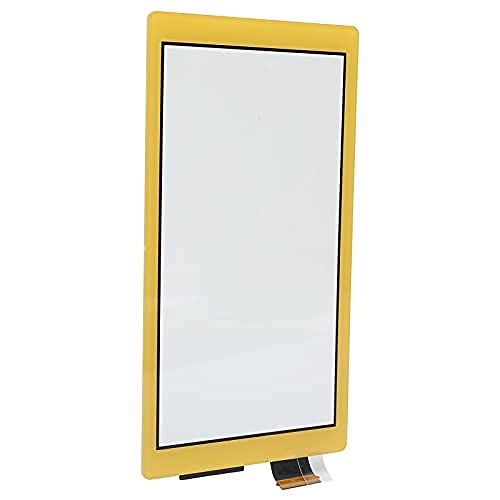 Restokki Displayschutzfolie Gehärtetes Glas Switch Lite Konsolenreparaturteile Kompatibel Touchscreen-Ersatzglasschutzfolie Kompatibel mit Switch(Gelb) von Restokki