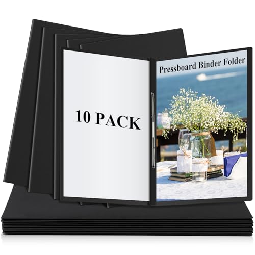 Resurhang 10 Stück 27,9 x 43,2 cm vertikale Presskarton-Einband, 7,6 cm Kapazität, Präsentationsmappe mit Metallzinken-Papierverschluss zum ordentlichen Binden von Berichten, Vorschlägen, Transkripten Resurhang 10 Stück 27,9 x 43,2 cm vertikale Presskarton-Einband, 7,6 cm Kapazität, Präsentationsmappe mit Metallzinken-Papierverschluss zum ordentlichen Binden von Berichten, Vorschlägen, Transkripten von Resurhang