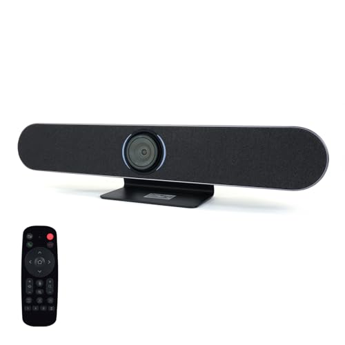 Retekess TC201 HDMI Videokonferenzsystem, 4k Webcam PTZ, 4 Mic Array, 3A Processing Tech - Reduzierung von Hintergrundgeräuschen, 120° Ai Auto Framing, Speaker Tracking, USB 2.0/3.0,Wireless Retekess TC201 HDMI Videokonferenzsystem, 4k Webcam PTZ, 4 Mic Array, 3A Processing Tech - Reduzierung von Hintergrundgeräuschen, 120° Ai Auto Framing, Speaker Tracking, USB 2.0/3.0,Wireless von Retekess