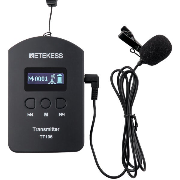 Retekess TT106-TX Transmitter for TT106 Tour Guide System (2.4 GHz) von Retekess