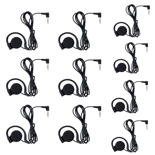 Retekess Tour Earpieces Systems, Hearing Headset for Church, 3.5mm Headphones Standard Plug, 110cm (43in) Length, Suitable for T130, T131, TT116, TT104, TT122 von Retekess