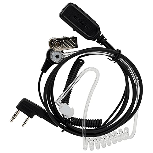 Retevis Funk-Ohrhörer, Walkie-Talkie-Ohrhörer VOX, Kompatibel RT24 RT27 RT622 RB618, UV5R 888S, Kenwood, HYT usw Freisprech-Ohrhörer, Ohrhörer mit Spulendesign (1 Stück) von Retevis