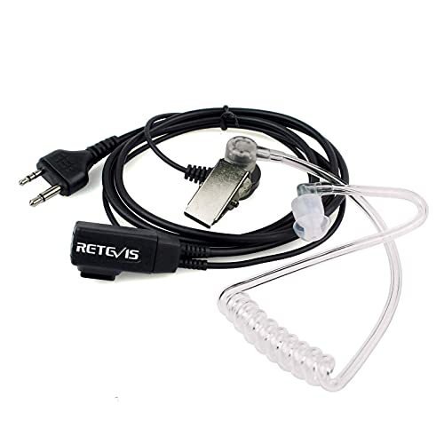 Retevis Funkgeräte Headset 2 Pin Kompatibel mit Walkie Talkie Midland G7 G9 G6 GXT250 GXT325 GXT550 GXT650 LXT80 LXT112 Alan39 Alan507 Funkgeräte Covert Akustische Rohr Ohrhörer Kopfhörer (1 STK.) Retevis Funkgeräte Headset 2 Pin Kompatibel mit Walkie Talkie Midland G7 G9 G6 GXT250 GXT325 GXT550 GXT650 LXT80 LXT112 Alan39 Alan507 Funkgeräte Covert Akustische Rohr Ohrhörer Kopfhörer (1 STK.) von Retevis