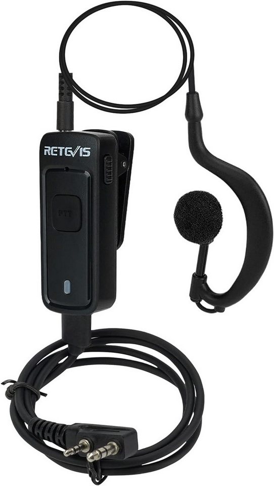 Retevis Retevis Noise Cancelling 2-Pin, Walkie-Talkie-Ohrhörer Headset von Retevis