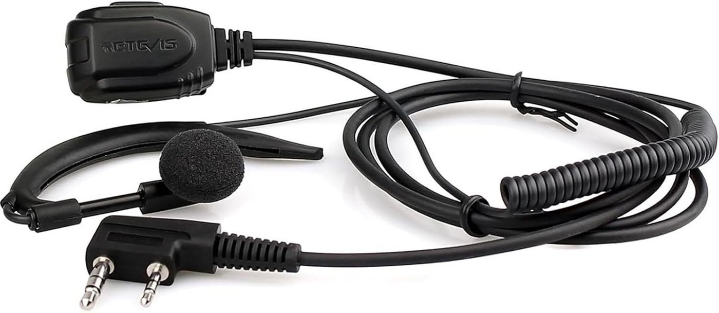 Retevis Walkie Talkie Funkgerät Headset Kompatibel mit Baofeng UV5R BF-88E,RT24 RT28 Kenwood von Retevis