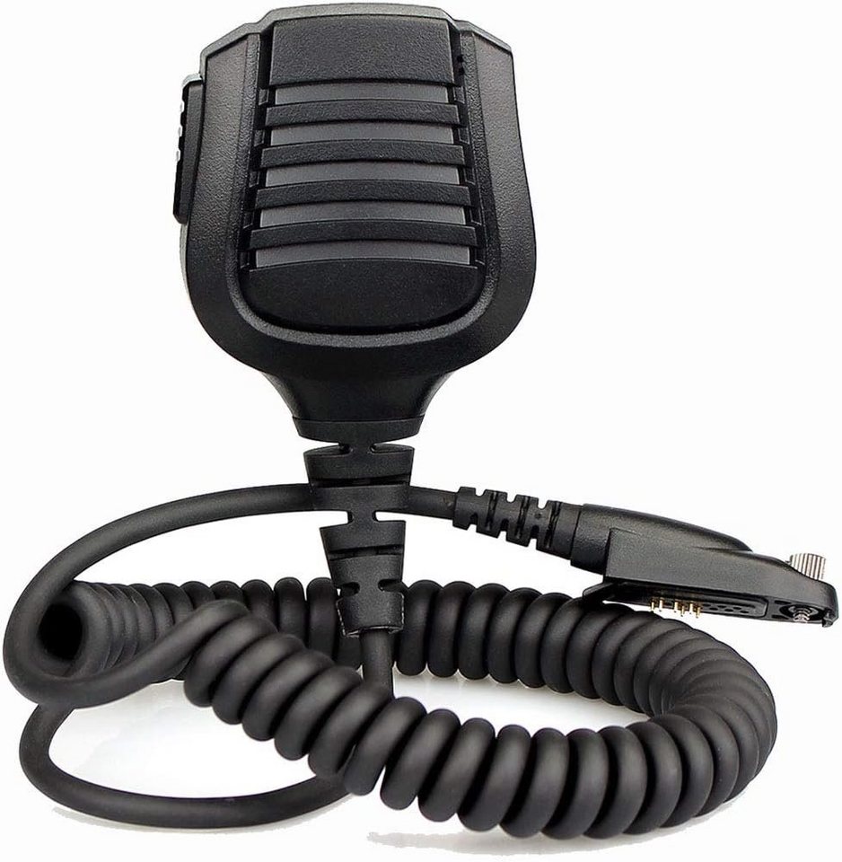 Retevis Walkie Talkie Lautsprechermikrofon, Wasserdicht IP54 Kompatibel mit RT82 RT29 RT648 von Retevis