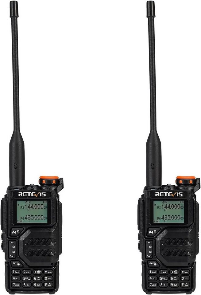 Retevis Walkie Talkie RA79, Amateur Radio with Microphone, 2Way Radio for Hunting(Pack of 2) von Retevis