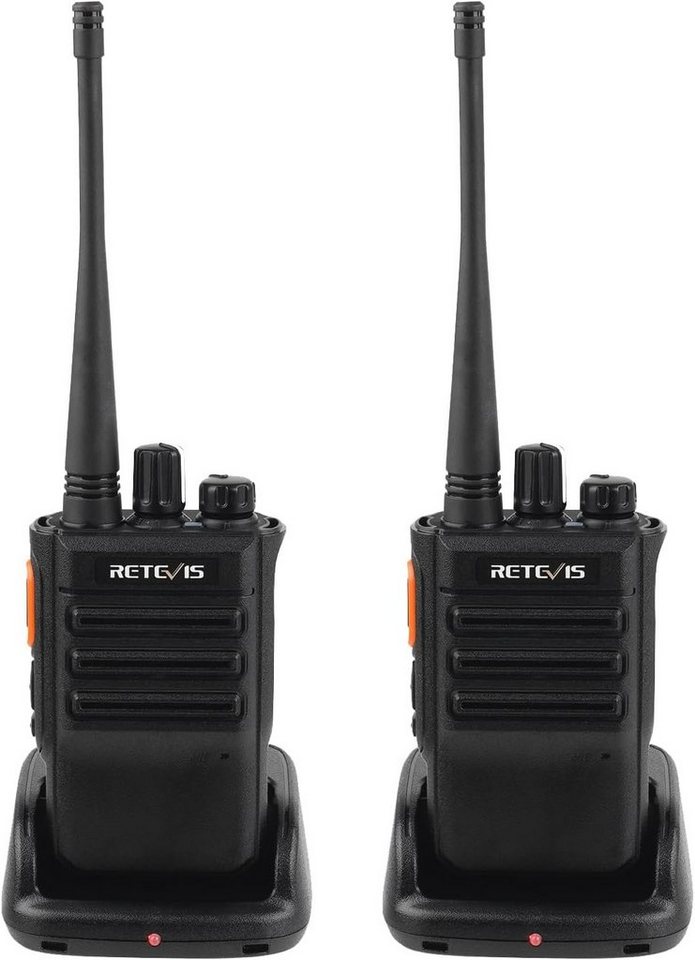 Retevis Walkie Talkie RB646,Wasserdicht,Notfallalarm,VOX,für Kajakfahren,Bootfahren(2 Stück) von Retevis