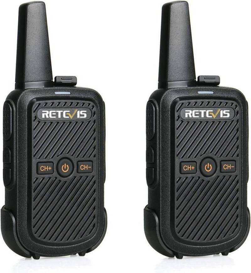 Retevis Walkie Talkie RT15, Mini, VOX-Scan, 50 CTCSS / 208 DCS, mit Programmierkabel(1 Paar) von Retevis