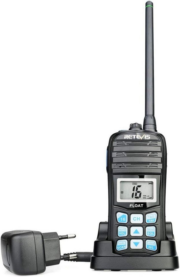 Retevis Walkie Talkie RT55 Marine IP67 wasserdicht,88 Kanäle,mit Internationalem Marinekanal von Retevis