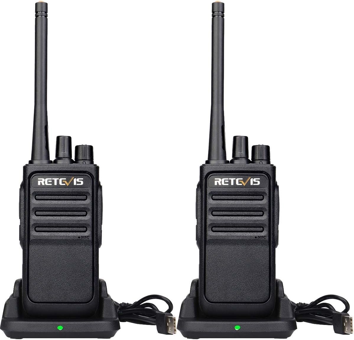 Retevis Walkie Talkie RT617, 16 Kanäle, VOX, Wiederauflabar, Abenteuer im Freien (1 Paar) von Retevis