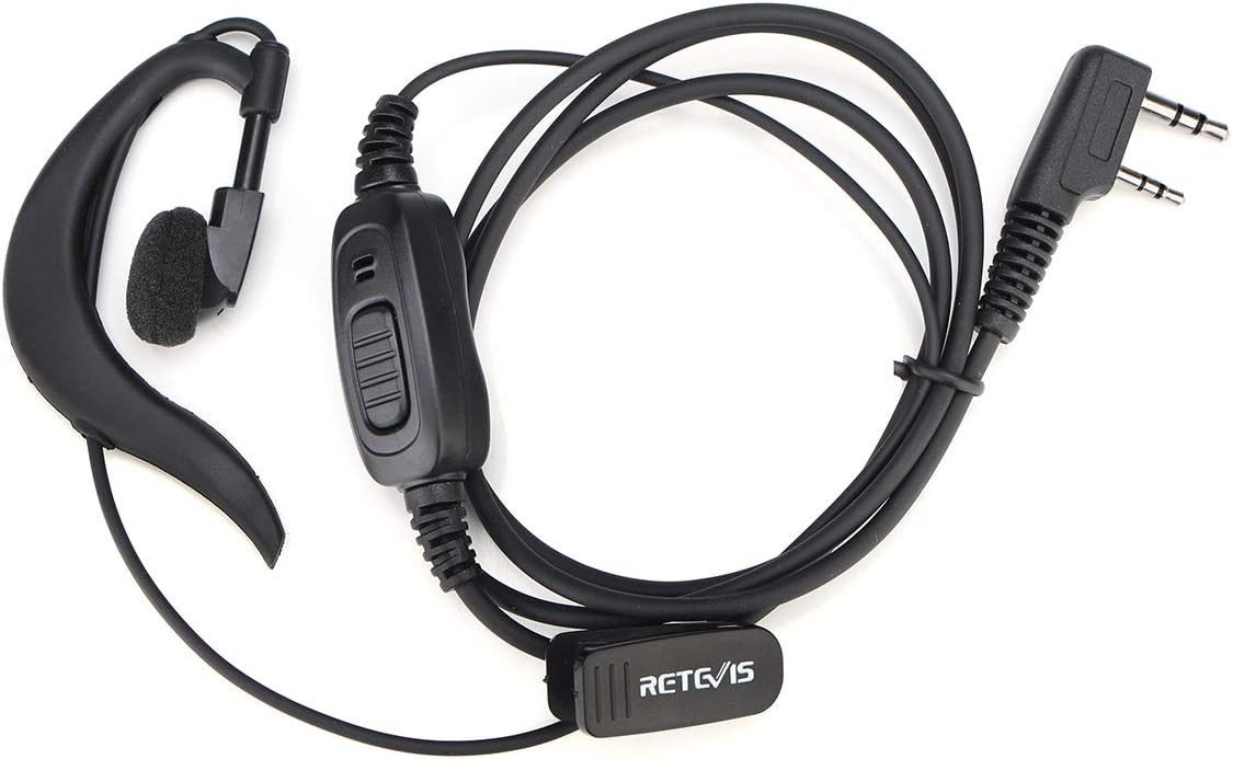 Retevis Walkie Talkie Retevis RT5R Funkgerät Headset, Sicherheit Headset von Retevis