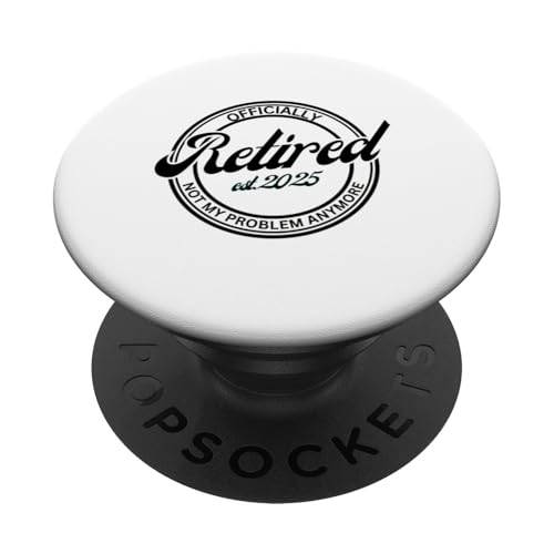 Rentner Ich will keinen Kollegen Sarkastisches 2025 T-Shirt PopSockets Klebender PopGrip Rentner Ich will keinen Kollegen Sarkastisches 2025 T-Shirt PopSockets Klebender PopGrip von Retired Sarcastic Worker EST 2025