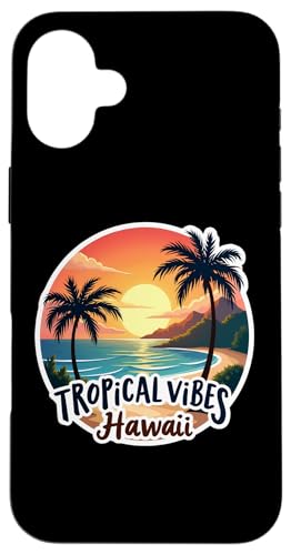 Hawaii Tropical Vibes Island Sommer Urlaub Strand Souvenir Hülle für iPhone 16 Plus Hawaii Tropical Vibes Island Sommer Urlaub Strand Souvenir Hülle für iPhone 16 Plus von Retired Time To Do What I Want RV Camping Products
