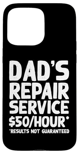 Lustiger Vatertag Dad's Repair Service Fix DIY Papa Daddy Hülle für iPhone 15 Pro Max Lustiger Vatertag Dad's Repair Service Fix DIY Papa Daddy Hülle für iPhone 15 Pro Max von Retired Time To Do What I Want RV Camping Products