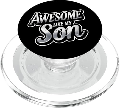 Lustiger Vatertag mit Zitat "Awesome Like My Son" PopSockets PopGrip für MagSafe von Retired Time To Do What I Want RV Camping Products