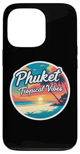 Phuket Tropical Vibes Beach Thailand Vintage-Souvenir bei Sonnenuntergang Hülle für iPhone 13 Pro Phuket Tropical Vibes Beach Thailand Vintage-Souvenir bei Sonnenuntergang Hülle für iPhone 13 Pro von Retired Time To Do What I Want RV Camping Products