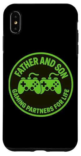 Vater und Sohn von Gaming Partners For Life Gamer Dad Controller Hülle für iPhone XS Max Vater und Sohn von Gaming Partners For Life Gamer Dad Controller Hülle für iPhone XS Max von Retired Time To Do What I Want RV Camping Products