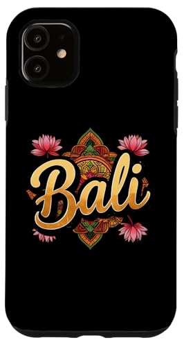 Vintage Bali Indonesien Retro Artistic Lotus Flowers Floral Hülle für iPhone 11 Vintage Bali Indonesien Retro Artistic Lotus Flowers Floral Hülle für iPhone 11 von Retired Time To Do What I Want RV Camping Products