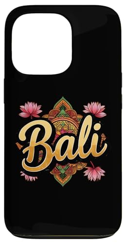 Vintage Bali Indonesien Retro Artistic Lotus Flowers Floral Hülle für iPhone 13 Pro Vintage Bali Indonesien Retro Artistic Lotus Flowers Floral Hülle für iPhone 13 Pro von Retired Time To Do What I Want RV Camping Products