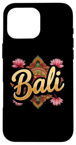 Vintage Bali Indonesien Retro Artistic Lotus Flowers Floral Hülle für iPhone 16 Pro Max Vintage Bali Indonesien Retro Artistic Lotus Flowers Floral Hülle für iPhone 16 Pro Max von Retired Time To Do What I Want RV Camping Products