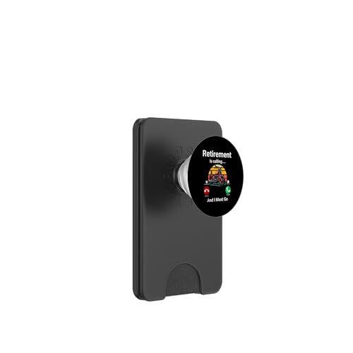 Der Ruhestand ruft und ich muss lustig werden PopSockets PopWallet für MagSafe von Retirement Incoming Call