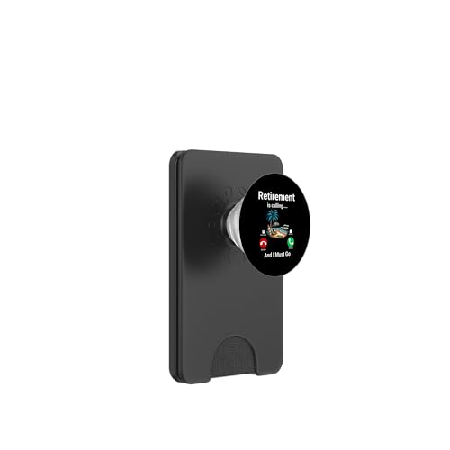 Der Ruhestand ruft und ich muss lustig werden PopSockets PopWallet für MagSafe von Retirement Incoming Call