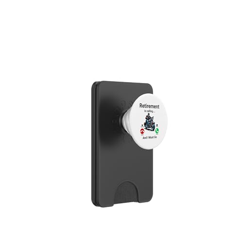 Der Ruhestand ruft und ich muss lustig werden PopSockets PopWallet für MagSafe von Retirement Incoming Call