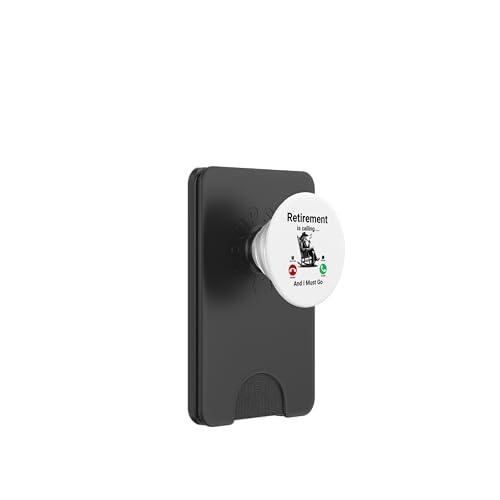 Der Ruhestand ruft und ich muss lustig werden PopSockets PopWallet für MagSafe Der Ruhestand ruft und ich muss lustig werden PopSockets PopWallet für MagSafe von Retirement Incoming Call