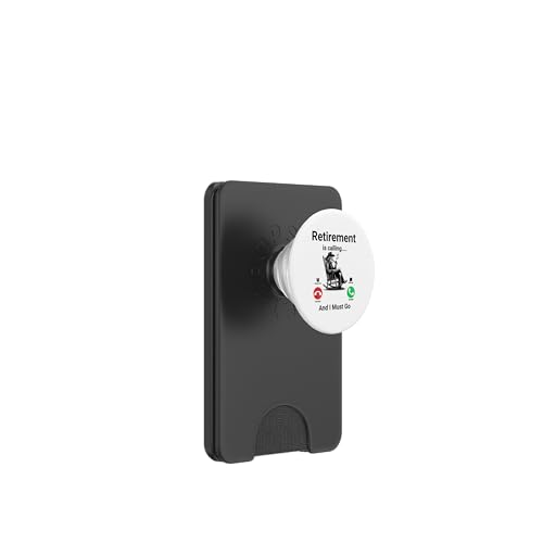 Der Ruhestand ruft und ich muss lustig werden PopSockets PopWallet für MagSafe Der Ruhestand ruft und ich muss lustig werden PopSockets PopWallet für MagSafe von Retirement Incoming Call