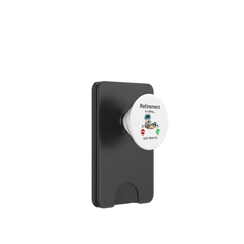 Der Ruhestand ruft und ich muss lustig werden PopSockets PopWallet für MagSafe Der Ruhestand ruft und ich muss lustig werden PopSockets PopWallet für MagSafe von Retirement Incoming Call