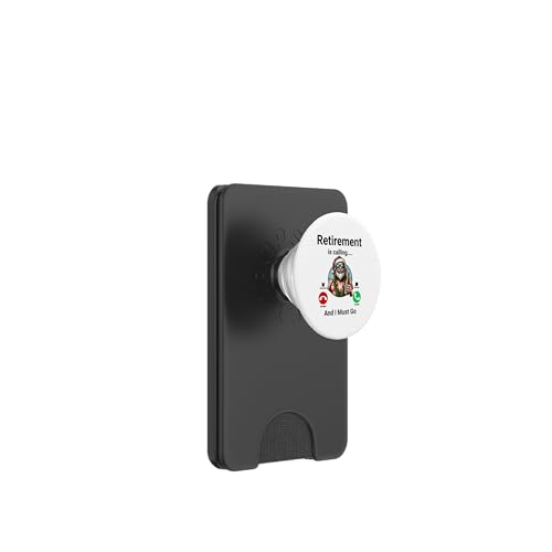 Der Ruhestand ruft und ich muss lustig werden PopSockets PopWallet für MagSafe Der Ruhestand ruft und ich muss lustig werden PopSockets PopWallet für MagSafe von Retirement Incoming Call