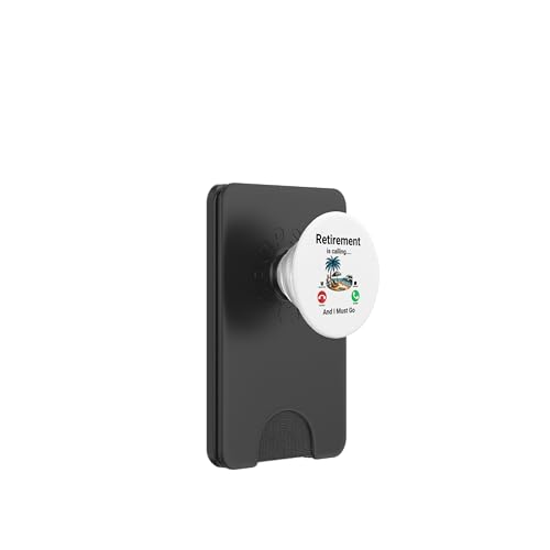 Der Ruhestand ruft und ich muss lustig werden PopSockets PopWallet für MagSafe von Retirement Incoming Call