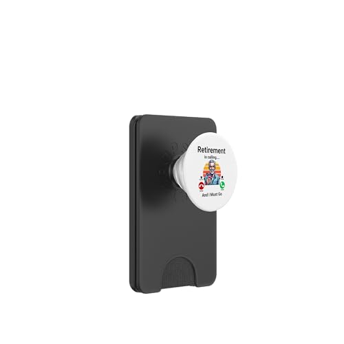 Der Ruhestand ruft und ich muss lustig werden PopSockets PopWallet für MagSafe Der Ruhestand ruft und ich muss lustig werden PopSockets PopWallet für MagSafe von Retirement Incoming Call