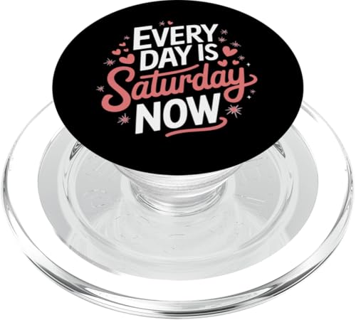 Ruhestand jeden Tag ist Samstag jetzt PopSockets PopGrip für MagSafe Ruhestand jeden Tag ist Samstag jetzt PopSockets PopGrip für MagSafe von Retirement Retired Pensioner Retiree