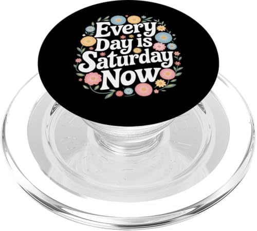 Ruhestand jeden Tag ist Samstag jetzt PopSockets PopGrip für MagSafe Ruhestand jeden Tag ist Samstag jetzt PopSockets PopGrip für MagSafe von Retirement Retired Pensioner Retiree