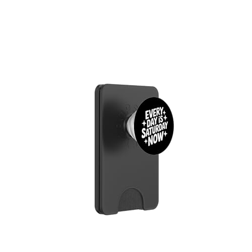 Ruhestand jeden Tag ist Samstag jetzt PopSockets PopWallet für MagSafe von Retirement Retired Pensioner Retiree