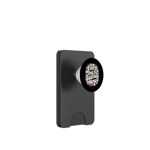Ruhestand jeden Tag ist Samstag jetzt PopSockets PopWallet für MagSafe von Retirement Retired Pensioner Retiree