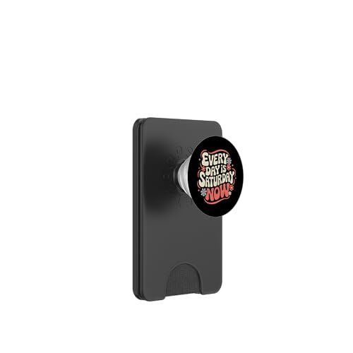 Ruhestand jeden Tag ist Samstag jetzt PopSockets PopWallet für MagSafe von Retirement Retired Pensioner Retiree