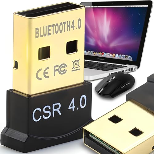 Retoo Bluetooth Nano Adapter 4.0 für PC Laptop Desktop Headset Stick Dongle Computer Lautsprecher Tastatur Kopfhörer Controller Maus Game Plug & Play Unterstützt Windows 10/8/7 Vista XP von Retoo