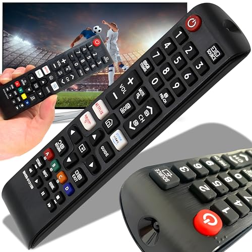 Retoo Fernbedienung für Smart TV, BN59-01315B, Passend für AA59-00666A, BN59-01199F, AA59-00600A, AA59-00741A, AA59-00786A, BN59-01247A, Netflix und Rakuten Button von Retoo